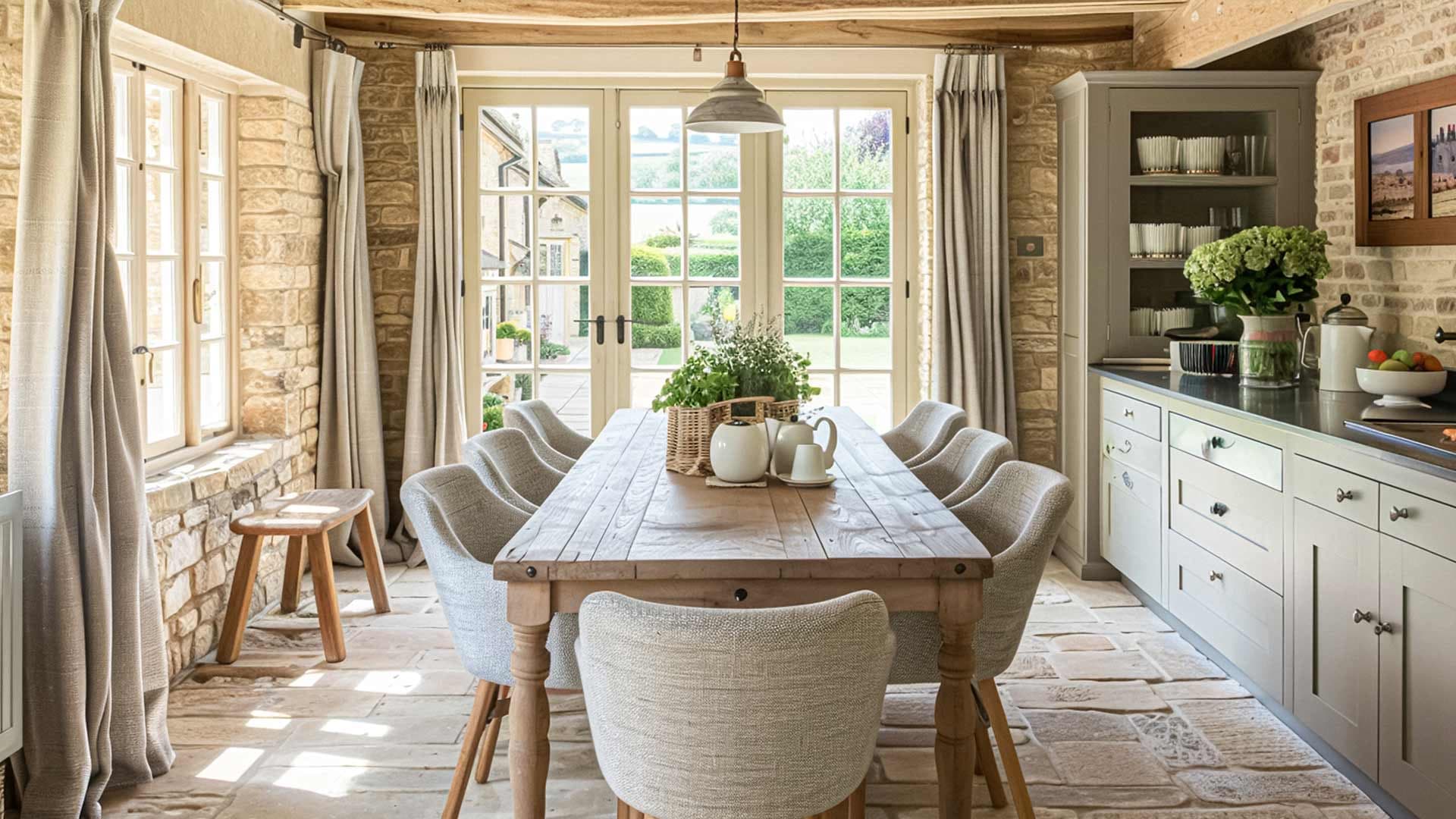 LIVING AND DINING AREAS